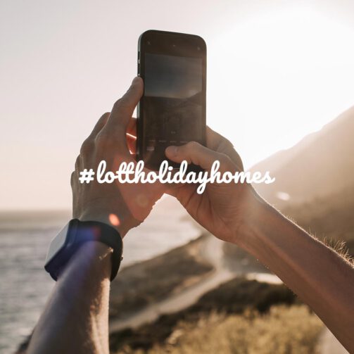 Social media hashtag vakantiefoto LOTT holiday homes & more