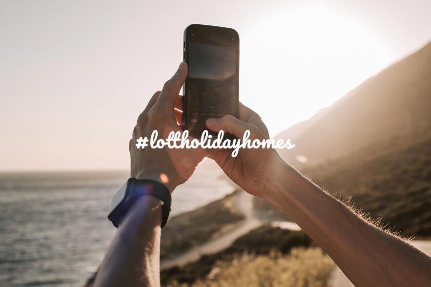 Social media hashtag vakantiefoto LOTT holiday homes & more