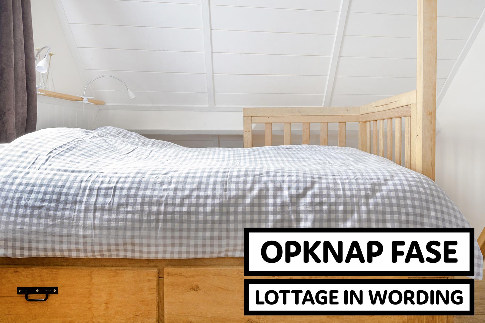 Sfeerbeeld van een andere LOTTage: Momenteel zijn we deze woning aan het opknappen en ombouwen tot een nieuwe LOTTage.