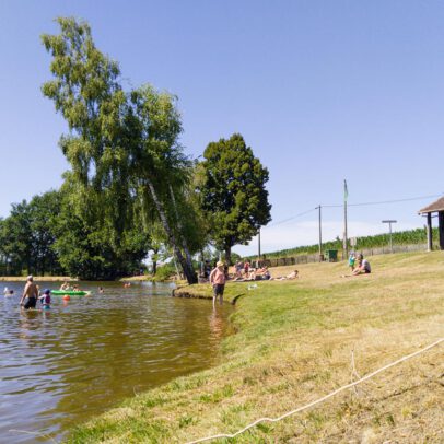 Zwemmen in de Lot Occitanië Zwemmeer Frankrijk met vakantiehuis