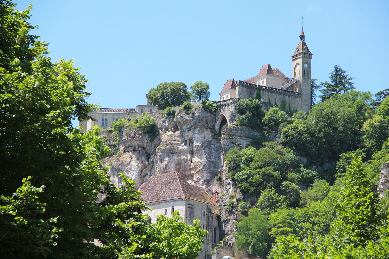 Holiday tips discover villages and places Lot (Occitania) France, Rocamadour Pilgrim.