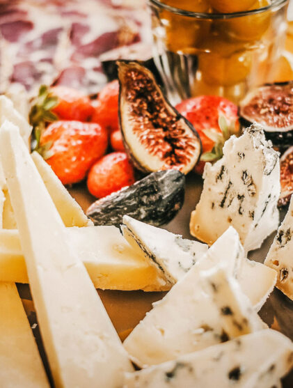 Eten en drinken, Streekgerechten de Franse Aveyron Roquefort kaas.