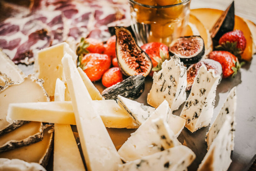 Eten en drinken, Streekgerechten de Franse Aveyron Roquefort kaas.