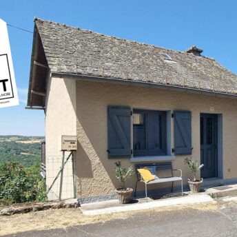 Vakantiehuis LOTT Mur-de-Barrez Frankrijk (Aveyron, Occitanië). Romantisch vakantiehuis met fantastisch panoramisch uitzicht in Frankrijk.