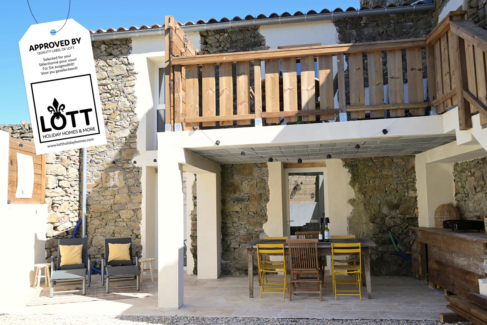 Vakantiehuis LOTT Graissessac La Maison Frankrijk Einführung vom LOTT-Qualitätssiegel genehmigt.